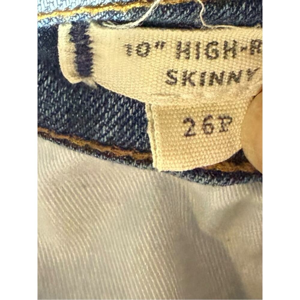 Madewell 10” High-Rise Skinny Jeans – Size 26 Petite - Picture 5 of 5